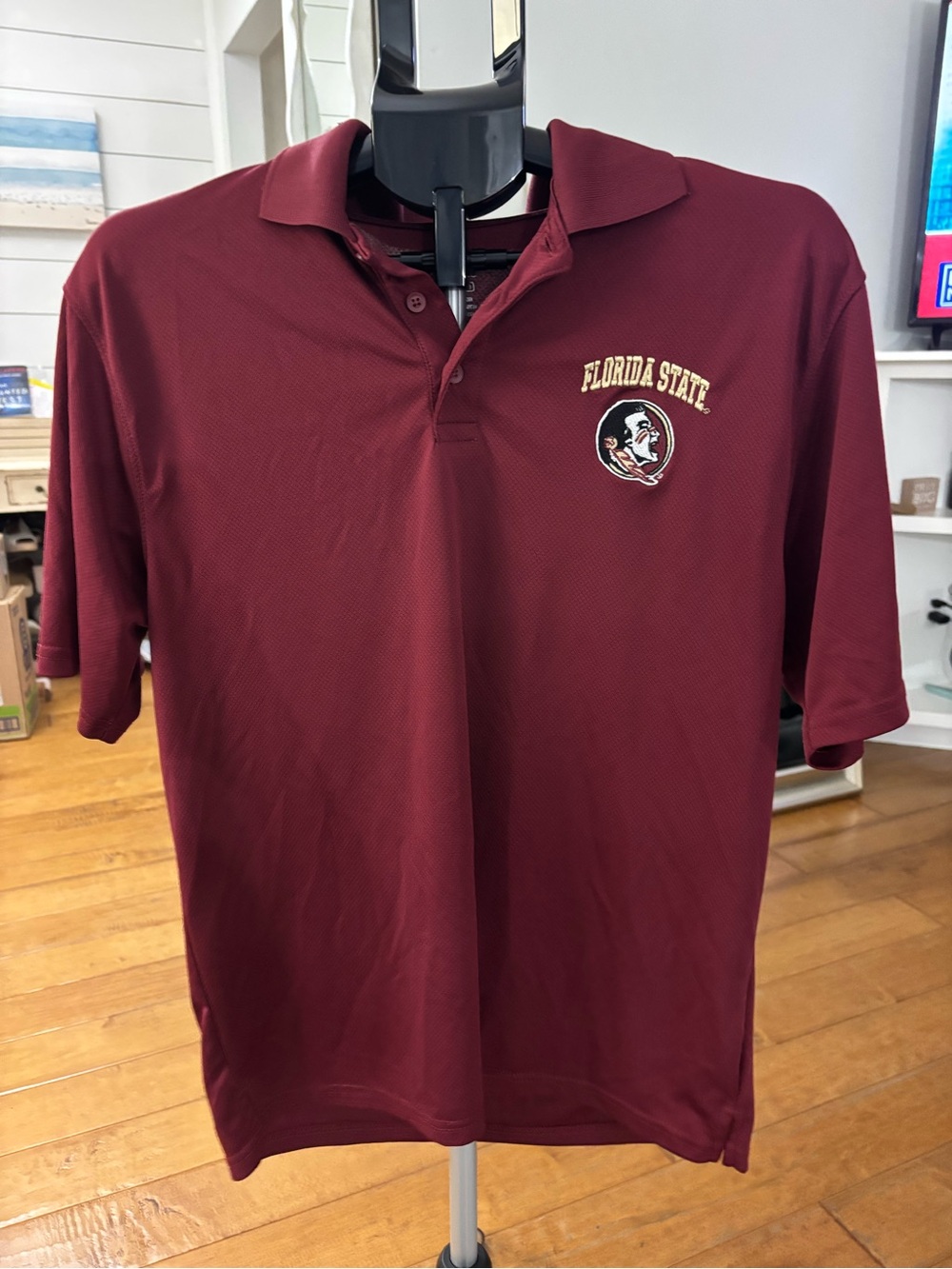Maroon Florida State Polo